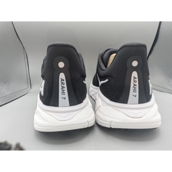 Hoka One One Arahi 7 Womens  Shoe Black Running Sneaker Gym 1147890 SZ 8 D - Picture 7 of 12